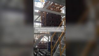 T6 Alüminyum Alaşımlı Hızlı Söndürme Fırını | ≤15s Çözelti Isıl İşlem Transferi