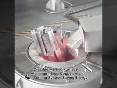1000KG Devirme Endüstriyel Metal Eritme Fırını Alüminyum Eritme İndüksiyonu