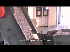 Dirençli Isıl İşlem Fırını Rulo Desteği Hasır Kayış 3 Faz 1000kg / H