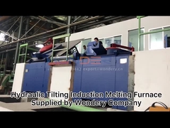 Çelik Eritme 3000KW için 5T 60Mins Eritme Çelik Kabuk Endüstriyel İndüksiyon Ocağı