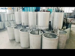 Bakır için yukarı doğru sürekli döküm makinesi su soğutma ceket