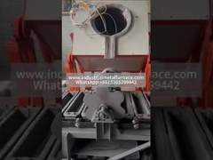 Alüminyum, çinko, kurşun, bakır için IGBT endüksiyon erime fırını