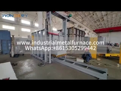 Max 1250 derece elektrik direnişi araba taban ısı işlem fırını