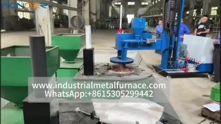 Odun Pelet Brülörlü Grafit Pota Fırını – Sıfır Kirlilik, Düşük Emisyonlar