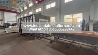 Özelleştirilebilir Elektrikli Arabalı Fırın | Büyük Ölçekli Endüstriyel Parçalar İçin Hassas Isıl İşlem