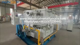 Enerji Tasarruflu Gaz Yakıtlı Demir Dışı Metal Eritme Fırını – Düşük Erime Kaybı