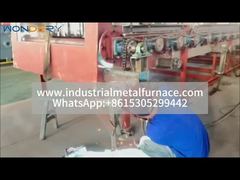 Örgü Bantlı Gaz Ocağı | Toplu Metal Parçalar için Otomatik Sürekli Su Verme, Temperleme ve Tavlama