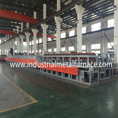 satın al Bağlantı Elemanları Cıvata Somunları için 750kg / Saat Sürekli Gaz Örgü Bantlı Isıl İşlem Fırını online manufacture