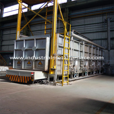 satın al Büyük ölçekli 8X4X2m 30 tonluk 8 Bölge Kontrolü ve 300 mm yalıtımlı gazla çalışan araba alt fırını online manufacture