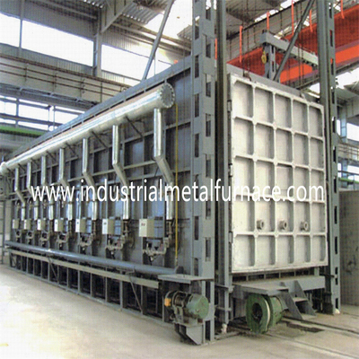satın al 1200 Derece Isıl İşlem Fırını Araba Alt Fırın 4 Bölgeli Gaz Yakıtlı Sıcak Hava Fırını online manufacture