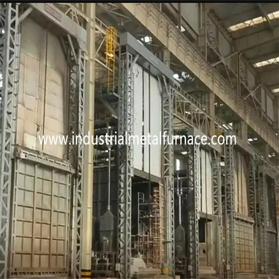 satın al Gaz Yakıtlı Endüstriyel Araba Alt Fırın, Boji Ocak Fırını 7200 × 2200 × 1800mm online manufacture