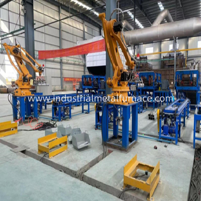 satın al Endüstriyel 5.5kg 6 eksenli Otomatik Robot Alüminyum Ingot Yükleme Atma Makinesi online manufacture