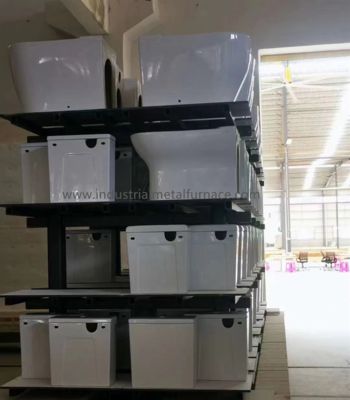 satın al 1300°C ve 4000 × 2000 × 2000 mm oda ile seramik ürünlerin ısı işlemini gerçekleştirmek için doğal gazlı koruma fırını online manufacture