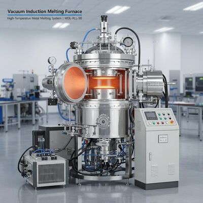 satın al Vakum İndüksiyon Erime Fırını Yüksek Sıcaklıkta Metal Erime Sistemi WDL-RLL-50 Çevrimiçi üretim