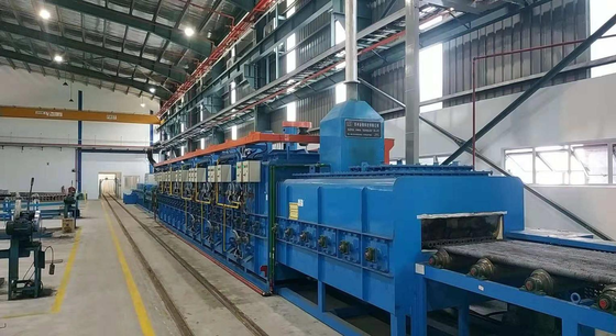 satın al 600mm Etkili Genişlik. Çelik boru için Roller Hearth Bright Annealing Furnace. Precision Steel Tubes için Oksidasyonsuz Annealing & Batch Heat Treatment System Çevrimiçi üretim