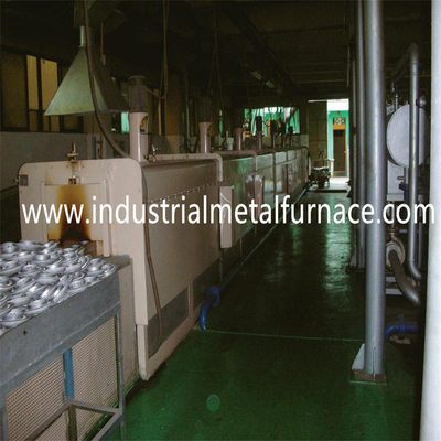 satın al 300kg / H - 800kg / H Hasır Bantlı Konveyör Alüminyum Alaşımlı Eritme Fırını 600 Derece online manufacture