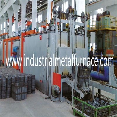 satın al Çift Sıralı İtme Çubuğu İzotermal Küreselleştirme Isıl İşlem Tavlama Fırını Yüksek Sıcaklık Eritme Fırını online manufacture