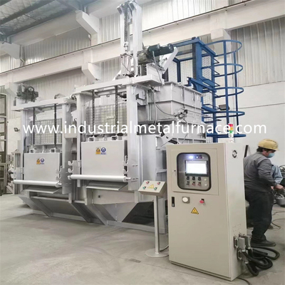 satın al 2000KG/H Continuous Gas Fired Industrial Aluminum Melting Furnace online manufacture