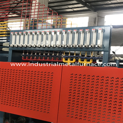 30m 50HZ Sürekli Makaralı Fırınlar Konveyör Elektrik Hasır Bant Dirençli Isıtma