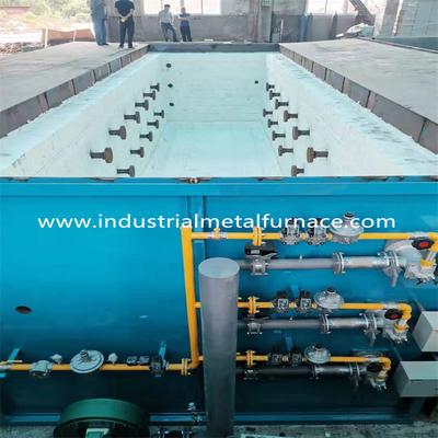 LNG Endüstriyel Sıcak Daldırma Galvaniz Fırını Gaz Yakıtlı Isıl İşlem Fırını