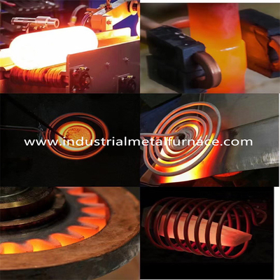110KW 50KG Endüstriyel İndüksiyon Ocağı Isıtıcı Eritme Metal 145kgs