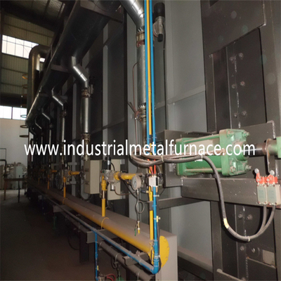 AGS65HB Isıl İşlem Arabası Alt Ocak Refrakter Elyaf Doğal Gaz Yakıtlı