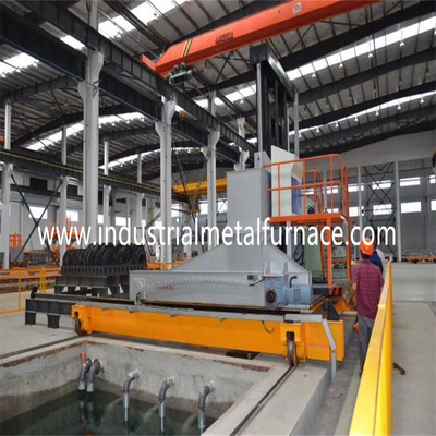 Forklift Tipi Araba Çelik Araba Alt Fırın, Hızlı Söndürme İçin Isıl İşlem Fırını