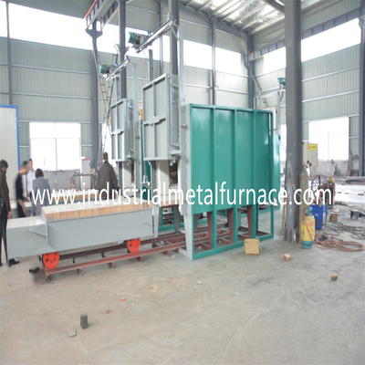 Boji Ocak Isıl İşlem Arabası Alt Fırın Ekipmanları Elektrikli 1 Bölge 2400×1700×1300mm