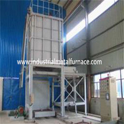 130KW Alüminyum Jantlar Isıl İşlem Fırını T6 Alüminyum Isıl İşlem Fırını 650C