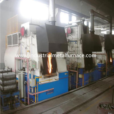 2700 × 1600 × 1100mm Isıl İşlem Fırını 140KW Alüminyum Tavlama Elektrikli Çift Kafa