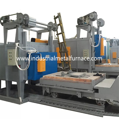 4 Bölgeli Boji Ocaklı Isıl İşlem Fırını 8000×3500×2300mm Gazlı