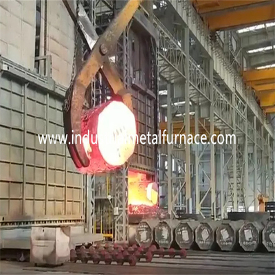Gaz Yakıtlı Araba Alt Fırın Isıl İşlem 6000 × 2500 × 1500mm 4 Bölge 1000 ℃