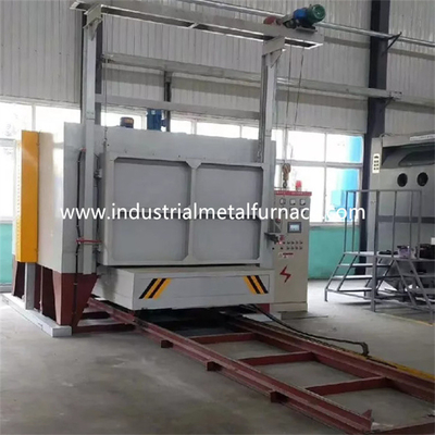 1000 ℃ İki Kapılı Boji Ocağı Fırını 3600 × 1000 × 900mm Elektrik