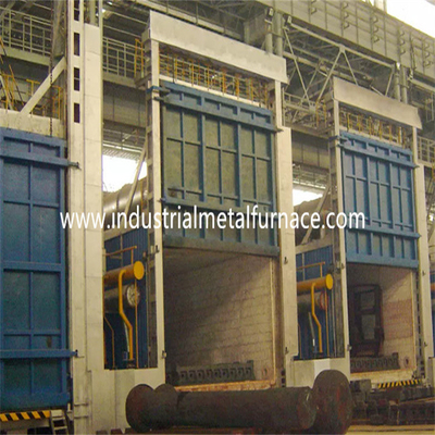 550 ℃ 1350 × 1000 × 700mm Isıl İşlem Arabası Alt Fırın Elektrikli Araba Ocağı