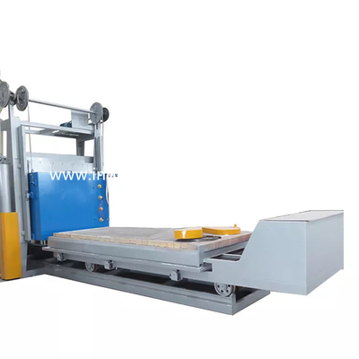 6 * 2.3 * 2.4 M Enamel Sinterleme Elektrikli Bogie Çömlek Fırını Basınçlı Kaplar için