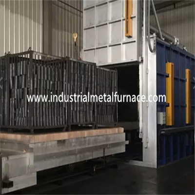 Şaftlar ve Aletler için 1400 ℃ Elektrikli Isıl İşlem Fırını Araba Alt Fırını 1500 × 800 × 800mm