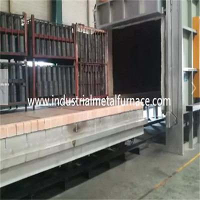 6 Bölge Elektrikli Araba Alt Fırın, Boji Ocak Fırını 13000 × 2500 × 2000mm
