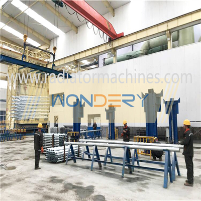 El El 1 Ton / Günde Sıcak Dip Galvanize Fırını Bağlayıcılar İçin Akıllı Sıcaklık Kontrol Sistemi vidalar fındıklar tırnaklar