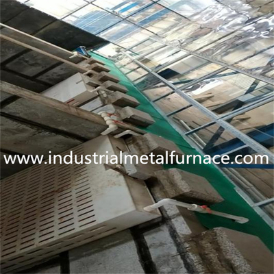 U şeklinde çelik yapısı Özel kazan tasarımı ve 50mm/60mm çinko kazan kalınlığı ile sıcak daldırma galvanize fırını