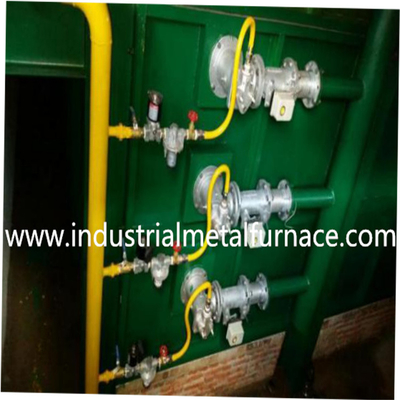 Sıcak daldırma galvanize fırını U şeklinde çelik yapısı Zenk kazanı kalınlığı 50mm/60mm Galvanize için