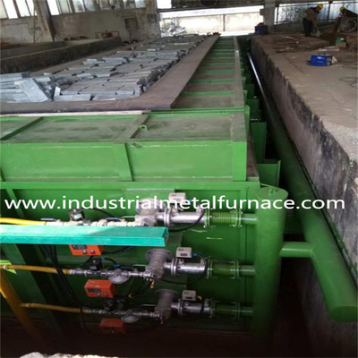 Yüksek Hızlı Nabız Ateşli Yakıcı ile Hot Dip Galvanizing Fabrikası Üretimi
