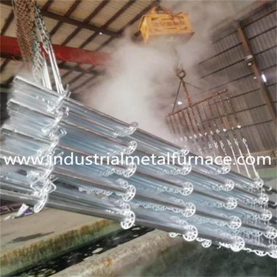 Yüksek Hızlı Nabız Ateşli Yakıcı ile Hot Dip Galvanizing Fabrikası Üretimi