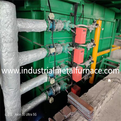 Yüksek Hızlı Nabız Ateşli Yakıcı ile Hot Dip Galvanizing Fabrikası Üretimi