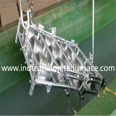 Yüksek Hızlı Nabız Ateşleyici Yakıcı 650°C Fırın Sıcaklığı ve 50mm/60mm Çinko Kazan Kalınlığı İçin Sıcak Daldırma Galvanize Fırını