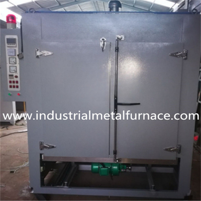 Metal parçalar için elektrikli ısıtma arabası kurutma fırını