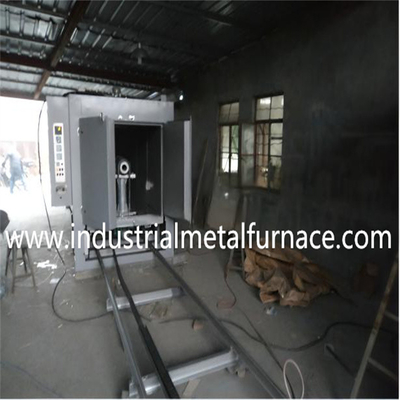 Metal parçalar için elektrikli ısıtma arabası kurutma fırını