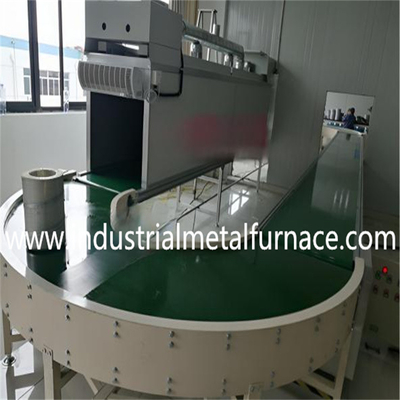 Ürünleri sürekli ısıtmak için kullanılan elektrikli ısıtıcı tünel fırını