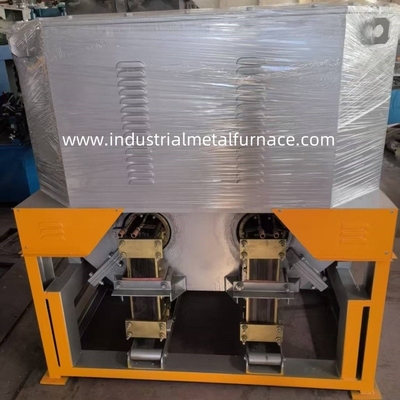 160KW 2 Oda Yerçekimi dökme Bakır Metal Erimesi Bakır kalıntıları için Endüstriyel İndüksiyon Fırını