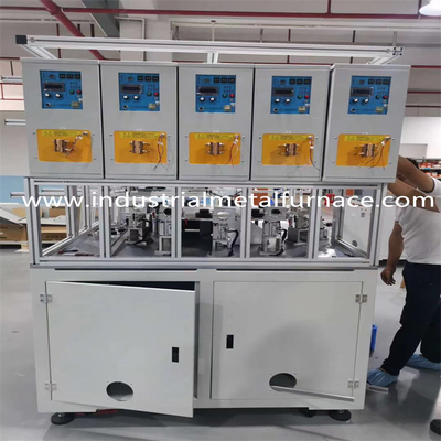 20KHZ Gümüş Devirme Pota İndüksiyon Endüstriyel Metal Eritme Ocağı 15 - 160 KW