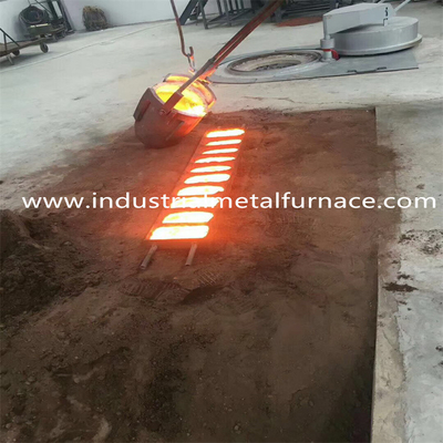 15KW 3KG Endüstriyel İndüksiyon Çelik Eritme Ocağı Çelik Orta Frekans Yapımı